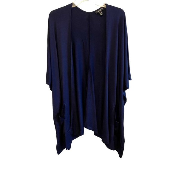 Susan Graver Weekend Regular Jersey Knit Relaxed Cardigan MEDIUM (909) - Picture 5 of 8